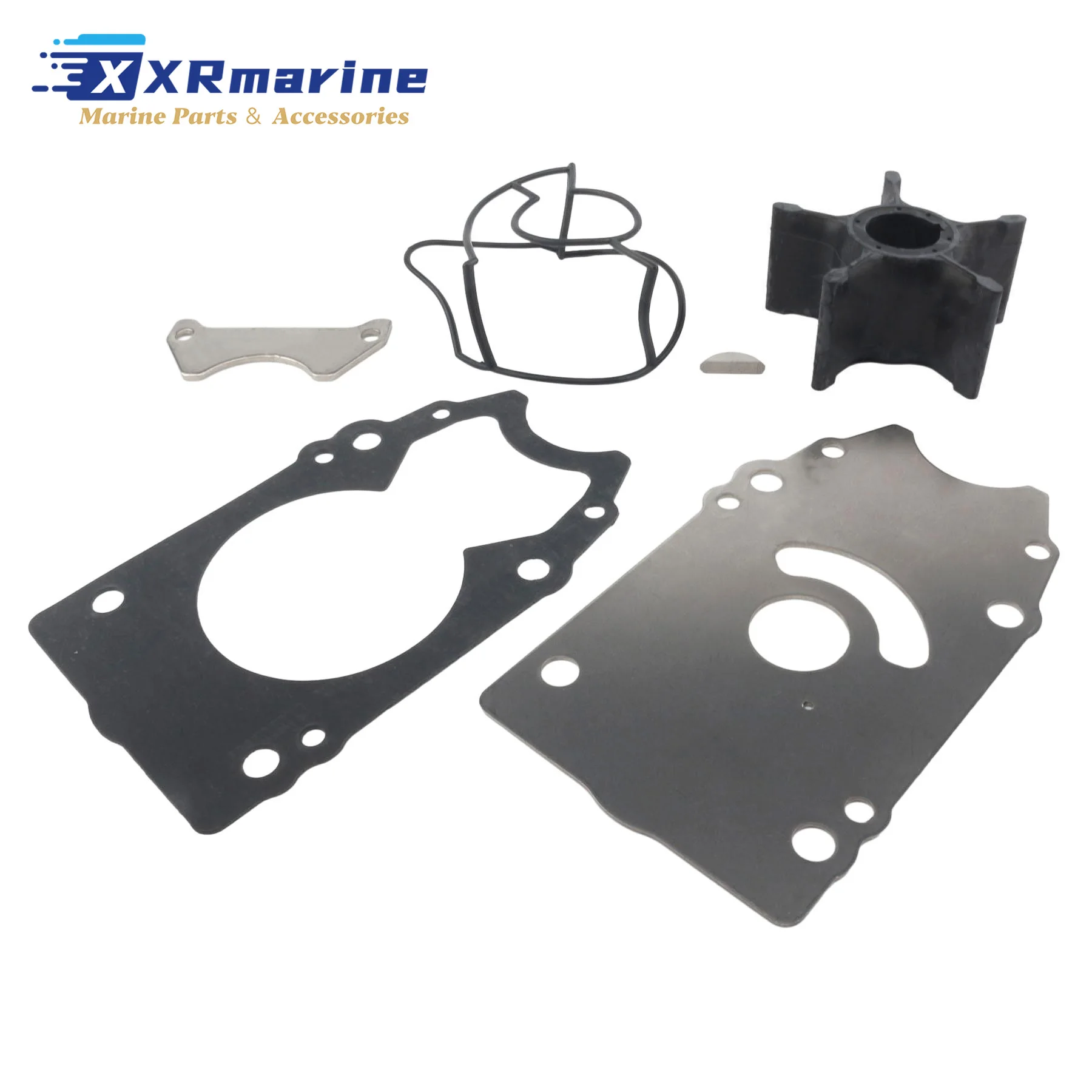 

Комплект крыльчатки водяного насоса 17400-98J00 для подвесных моторов Suzuki 250-300 л.с., совместим с 17400-98J01, 17400-98J02, 17400-98J03, Sierra 18-3267