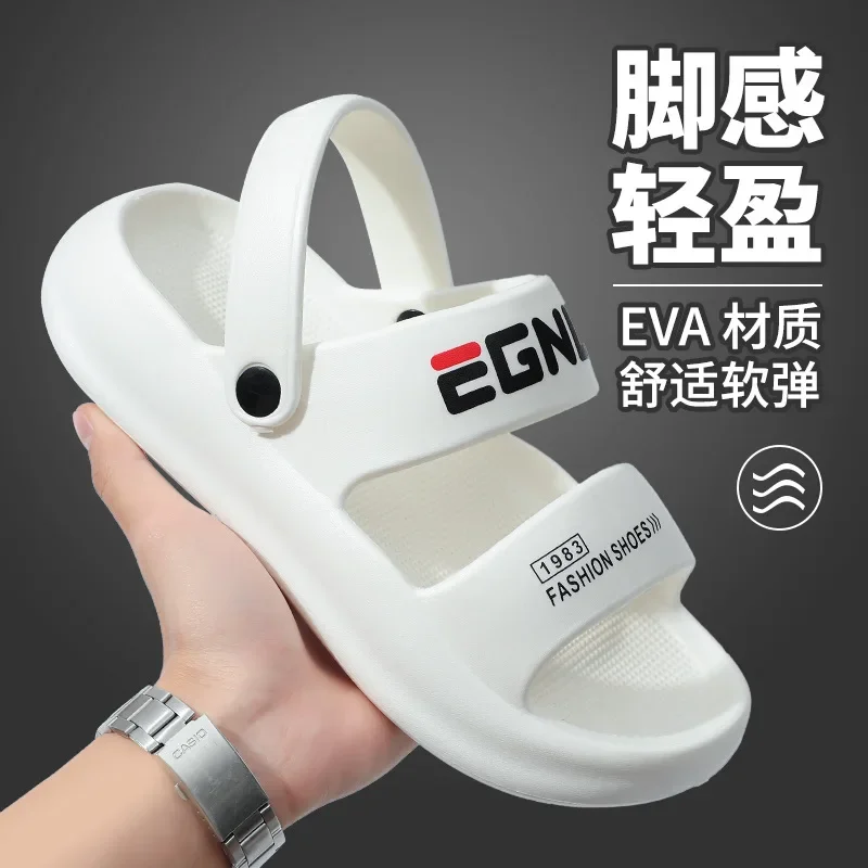 Sandali moda estiva e comodi, antiscivolo e comodi, sandali due in uno