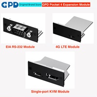 Expansion Module 4G LTE / Single-Port KVM / RS-232 Interface Swappable Expansion Module for GPD Pocket 4