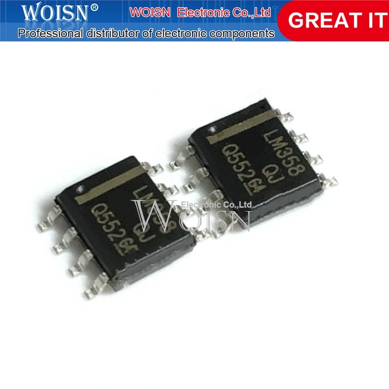 20pcs/lot LM358 LM358DR SOP8 Operational Amplifiers-Op Amps Dual Low new original In Stock