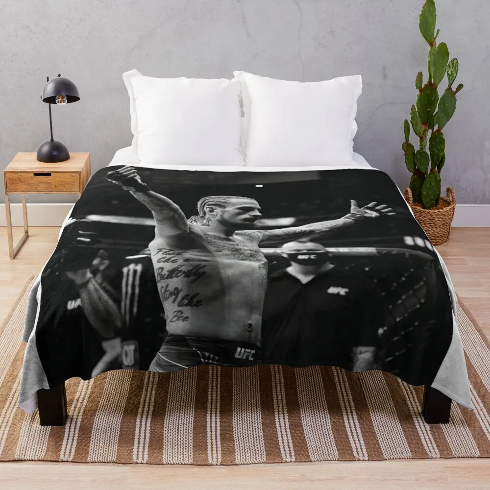 Suga Sean O'Malley Entrance - UFC, The Suga Show Throw Blanket Beautifuls Blankets For Sofas Blankets