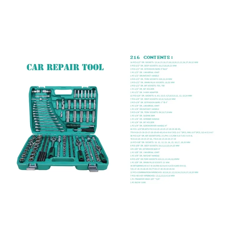 

Wholesale 216 Pcs Car Bearings Remover Disassemblers Car Repair Tool Hand Car Tools