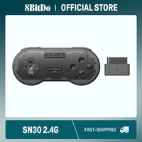 8BitDo SN30 2.4G Wireless Gamepad for Original SNES/SFC