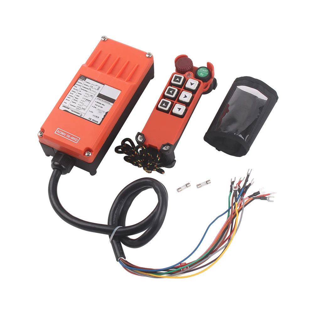 F21-E1 Arrow And English 6 Channels 868mhz with STOP Emergency stop function DC12-24V AC220V 380V  for lift car machine