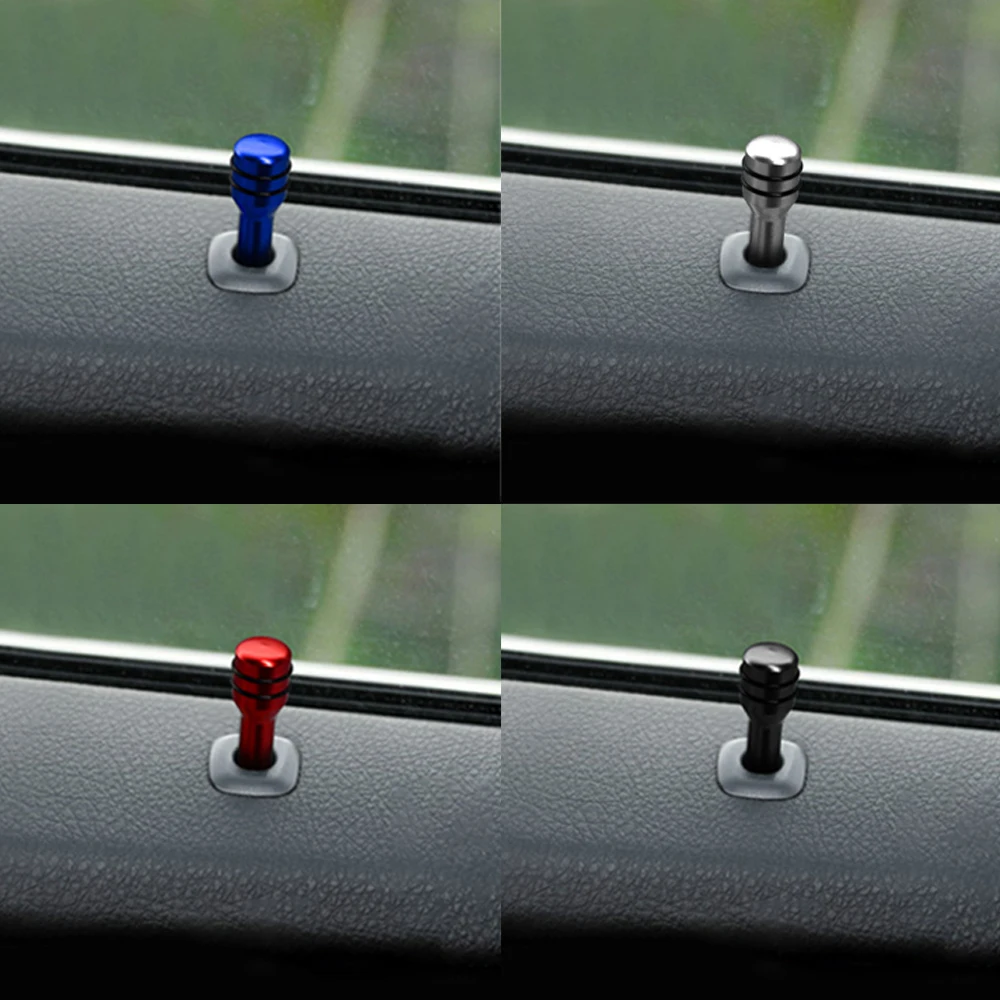 2pcs For BMW E46 E39 E90 E60 E36 F30 F10 E34 X5 E53 E30 F20 E92 E87 M3 M4 M5 Car Alloy Door Lock Pins Screw Knob Button Handle