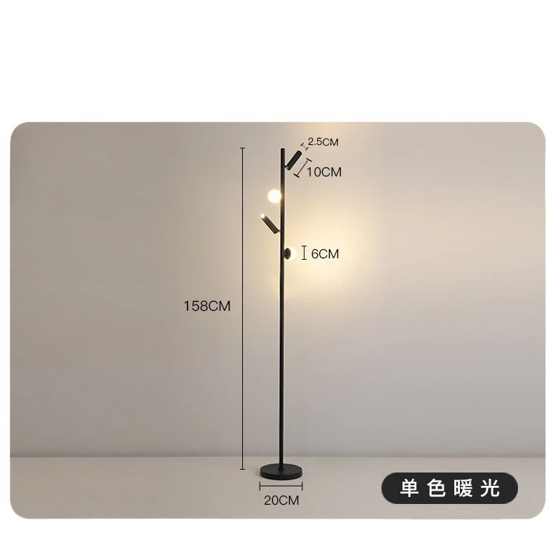New Creative Floor Lamp Led Modern Simple Personality Living Room Spotlight Atmosphere Modeling Master Bedroom Light Designer