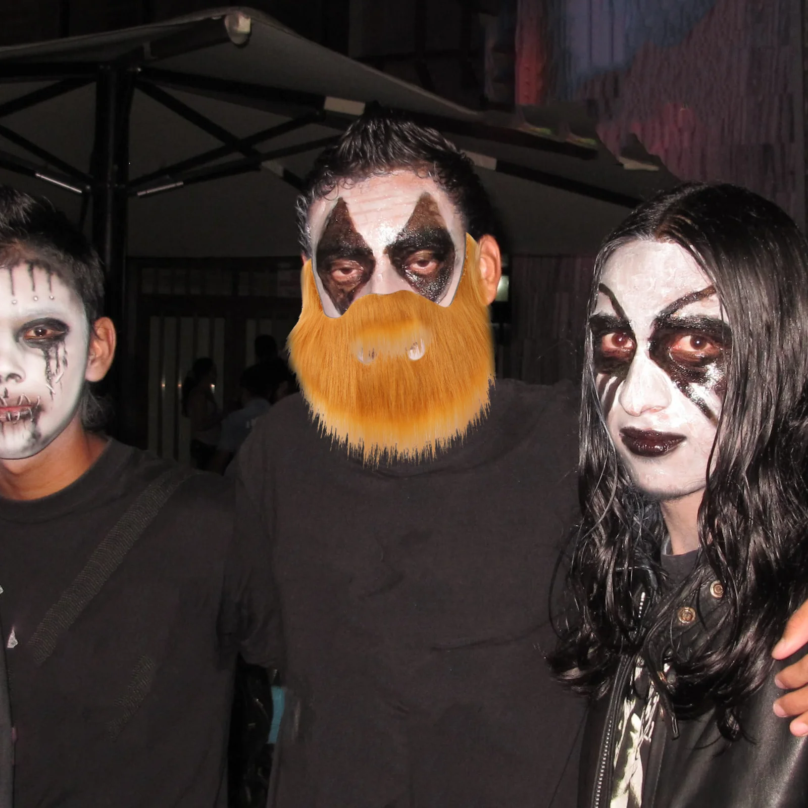 

1Set Fake Beard Eyebrow Kit Lightweight Comfortable Cosplay Halloween Party Supplies Prop Party Beard Fake Mustache