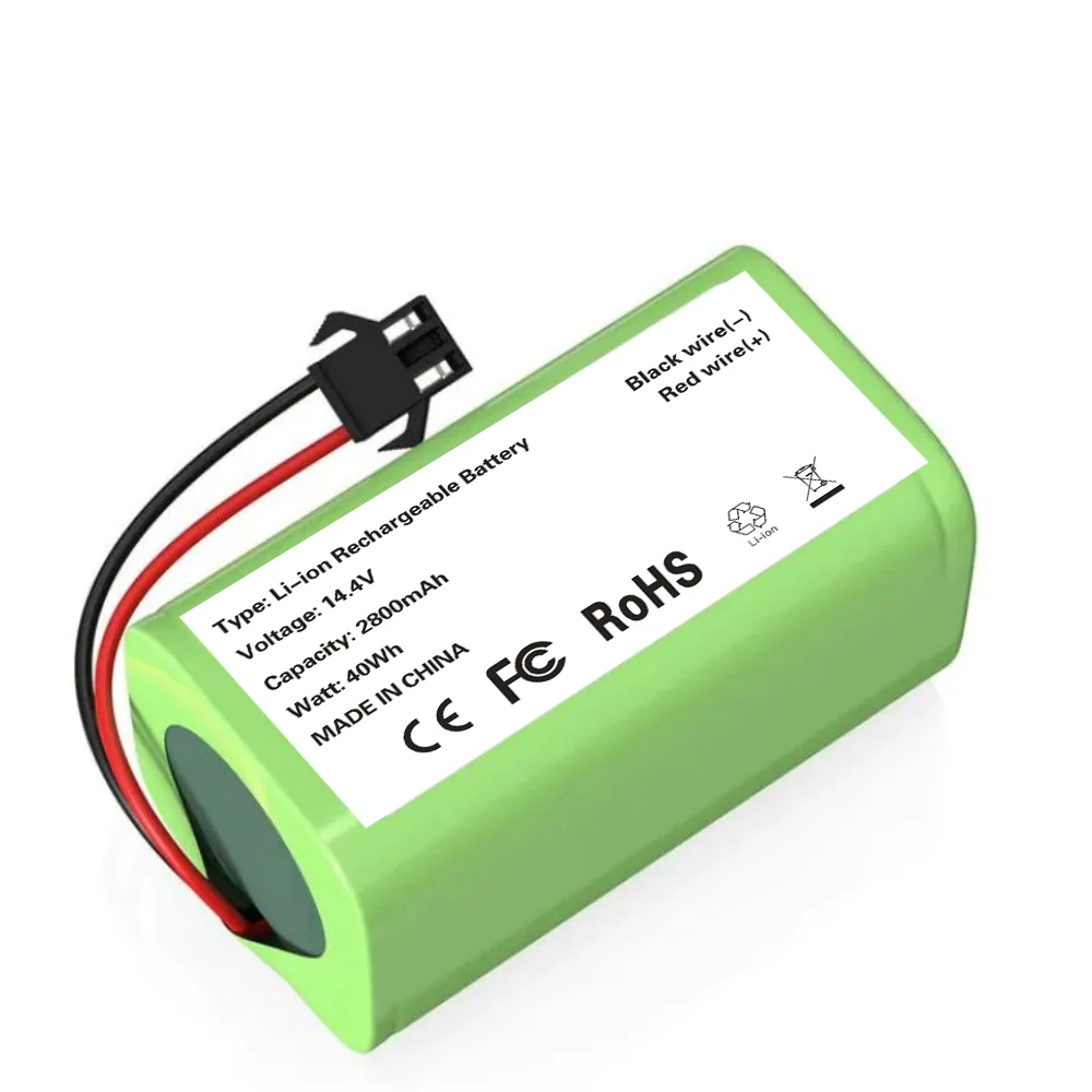 14.4V 2800mAh Battery for Ecovacs Deebot N79 N79S Ikohs Netbot S14 S15 Conga 1790 1990 Robot Vacuum.