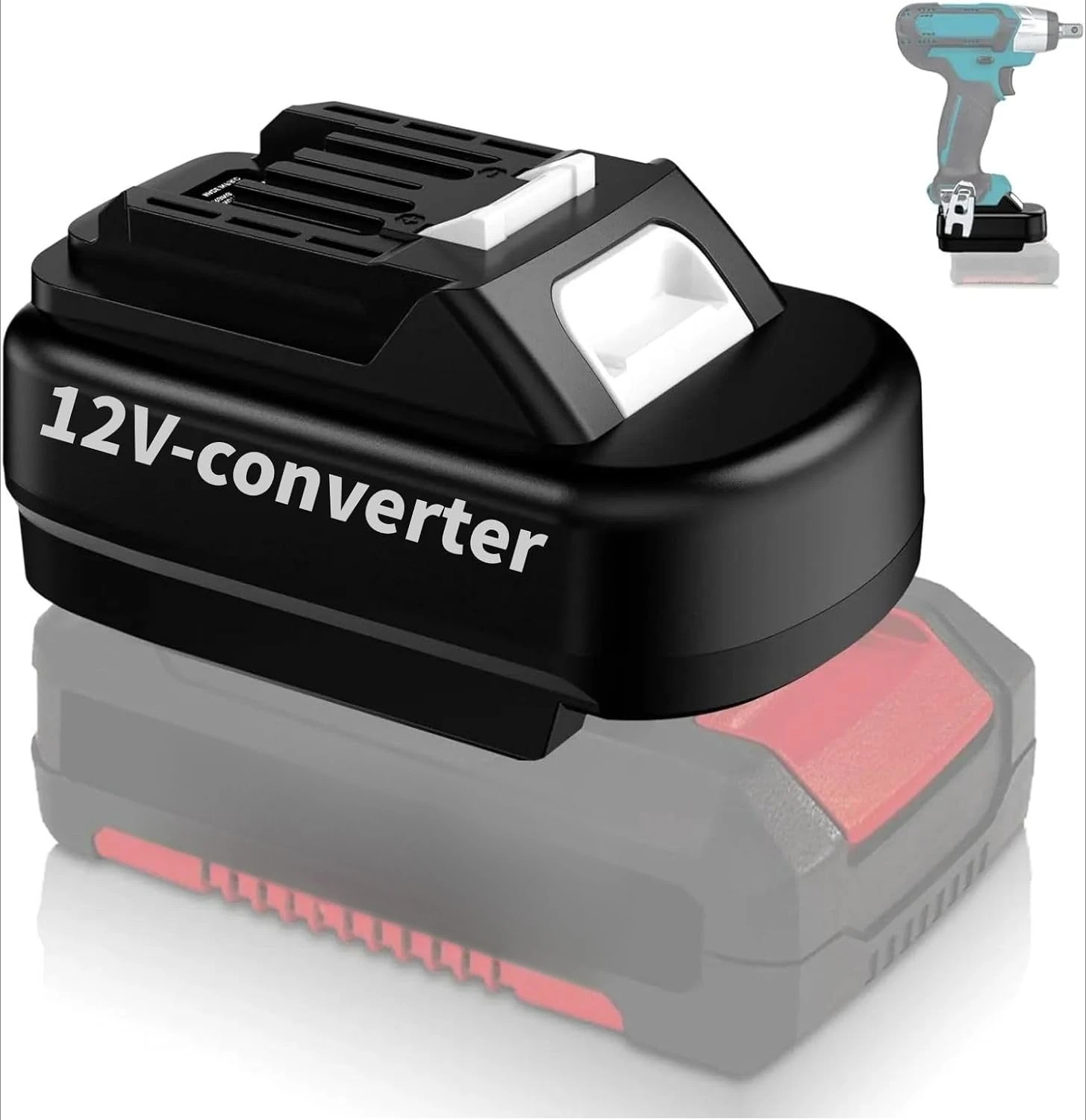 

for Einhell 18v work on for Makita 12V tool Adapter for Einhell 18V Li-ion Battery Converter to for Makita 12V Power tools Drill