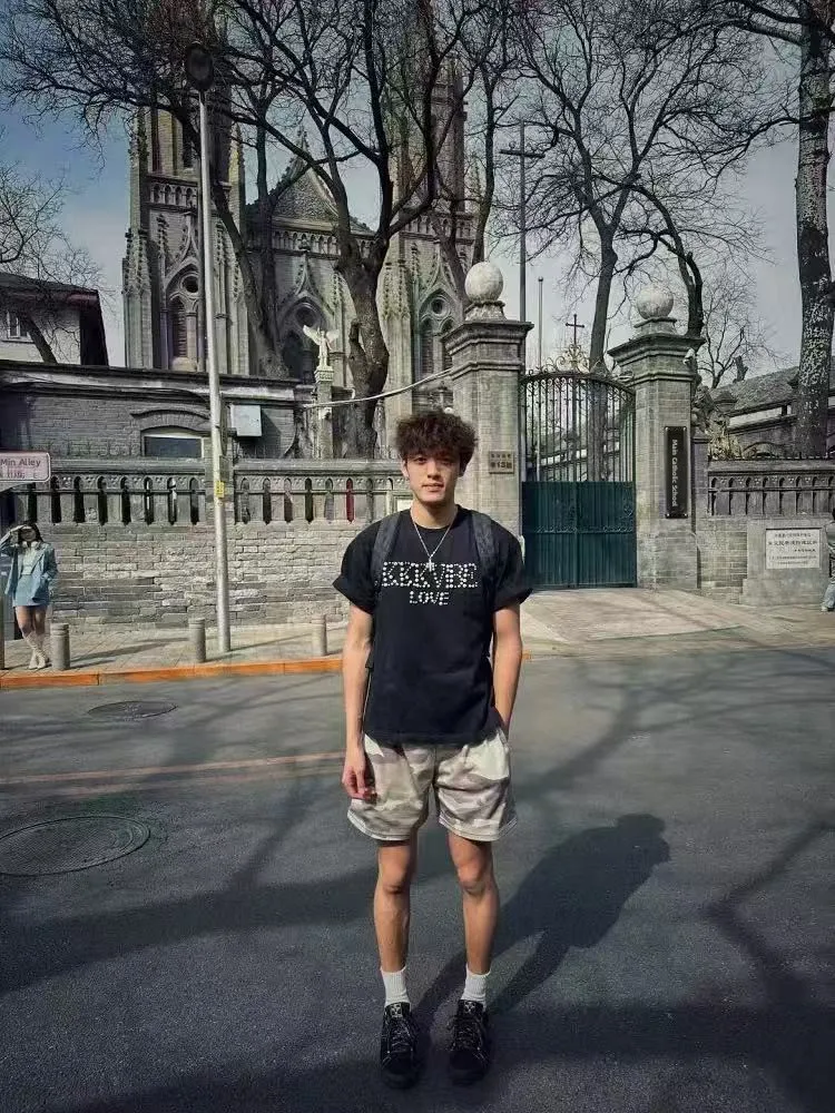 

Summer American Camouflage Me Four-Quarter orts Men's Trendy Casual Loose Breathable Baskeall Sports orts