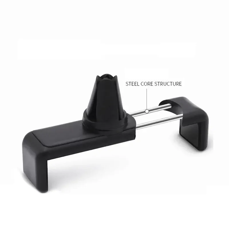 ABS Anti-Shake Air Vent Phone Mount Universal One Hand Operation Cell Phone Holder for iPhone Samsung Car Dashboard Accessory