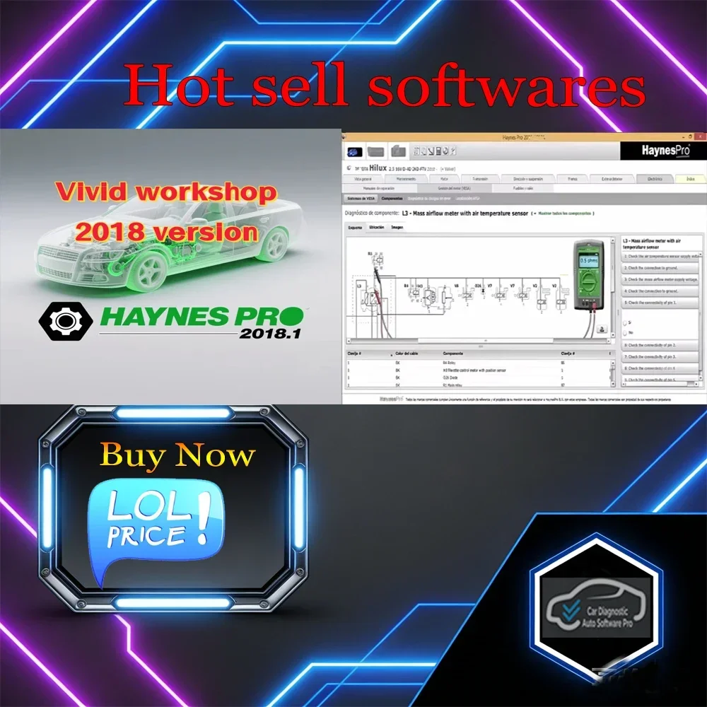Haynes/PRO Vivid Auto Repair Software 2018 Workshop Data Multi-Language Compatible with Windows 10 by Atris-Technik Europe