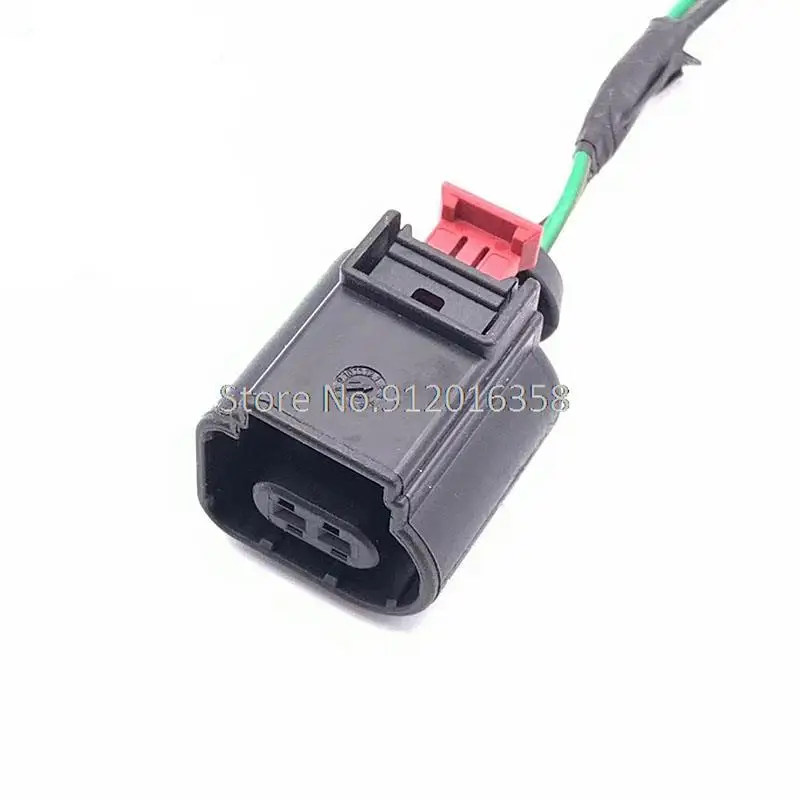 20CM 2 Way Temperature Sensor Connector 2 Pin Connector Plug Electrical Harness 1J0973702 1J0 973 702 for VW AUDI 