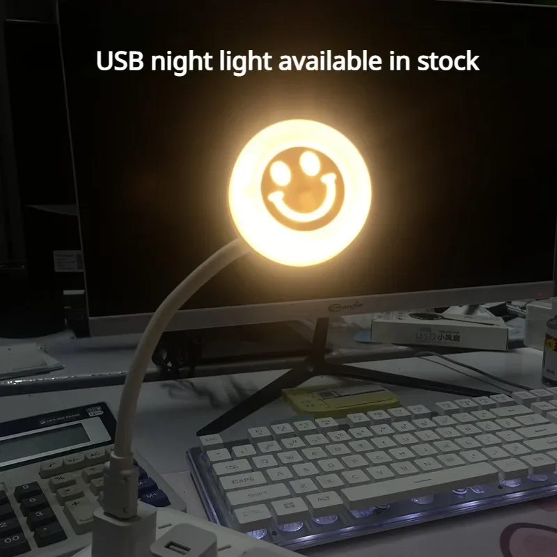 Lampu malam USB cahaya baru lampu grosir LED pelindung mata meja lampu Usb pasar malam lampu jalan kios Lampe