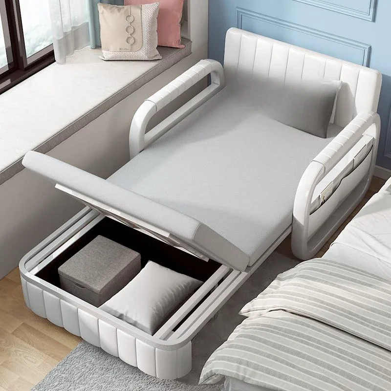 Sofa bed dual-purpose multi-functional retractable foldable  small apartment living room bedroom sleeping artifact