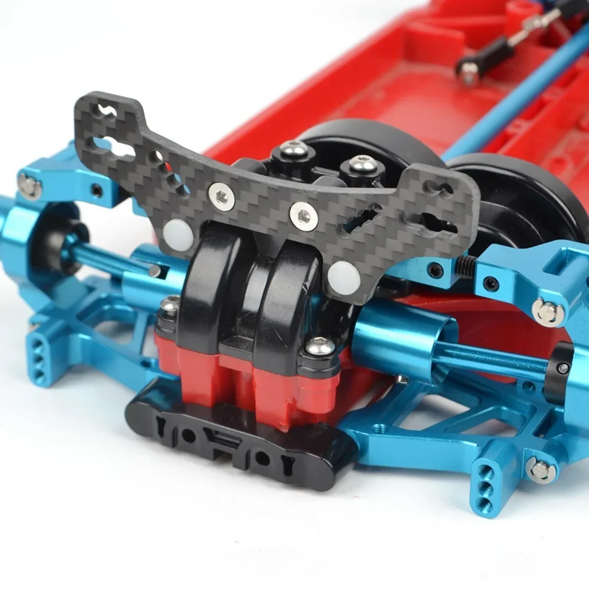 Carbon Front/Rear Shock Tower for Tamiya TT01/TT02/TT02B/TT02S/TA05/TA07 Pro/DF-02/M-05 Upgrades