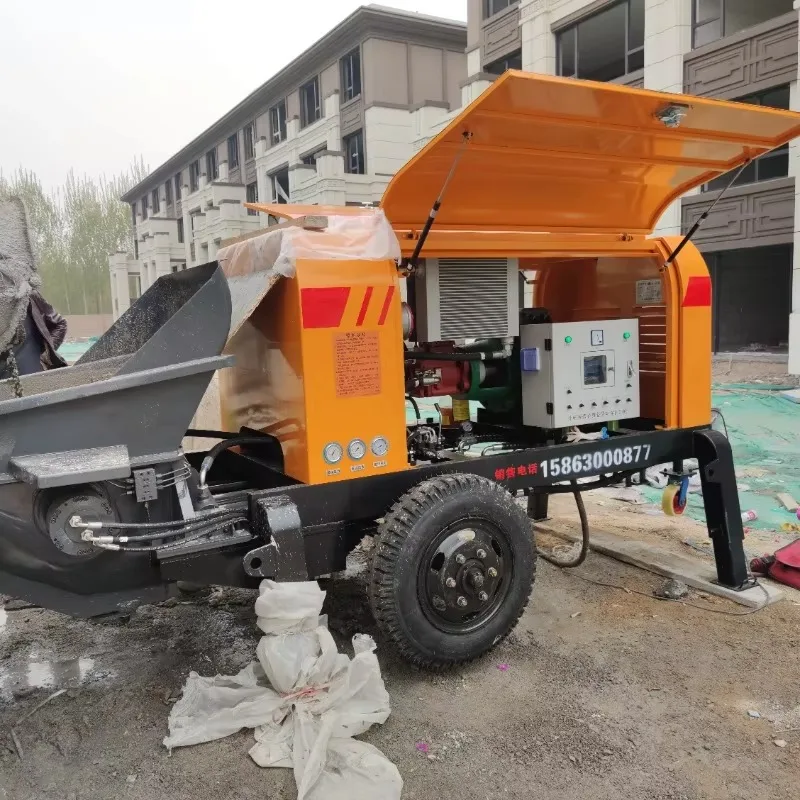 Customized Seamless Delivery Capabilities Define Rugged Diesel Concrete Pump