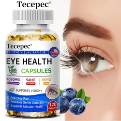 Tecepec Lutein/carotene Capsule Supplement for Eye Health, Promote Overall Visual Function and Macula, Fight Fatigue