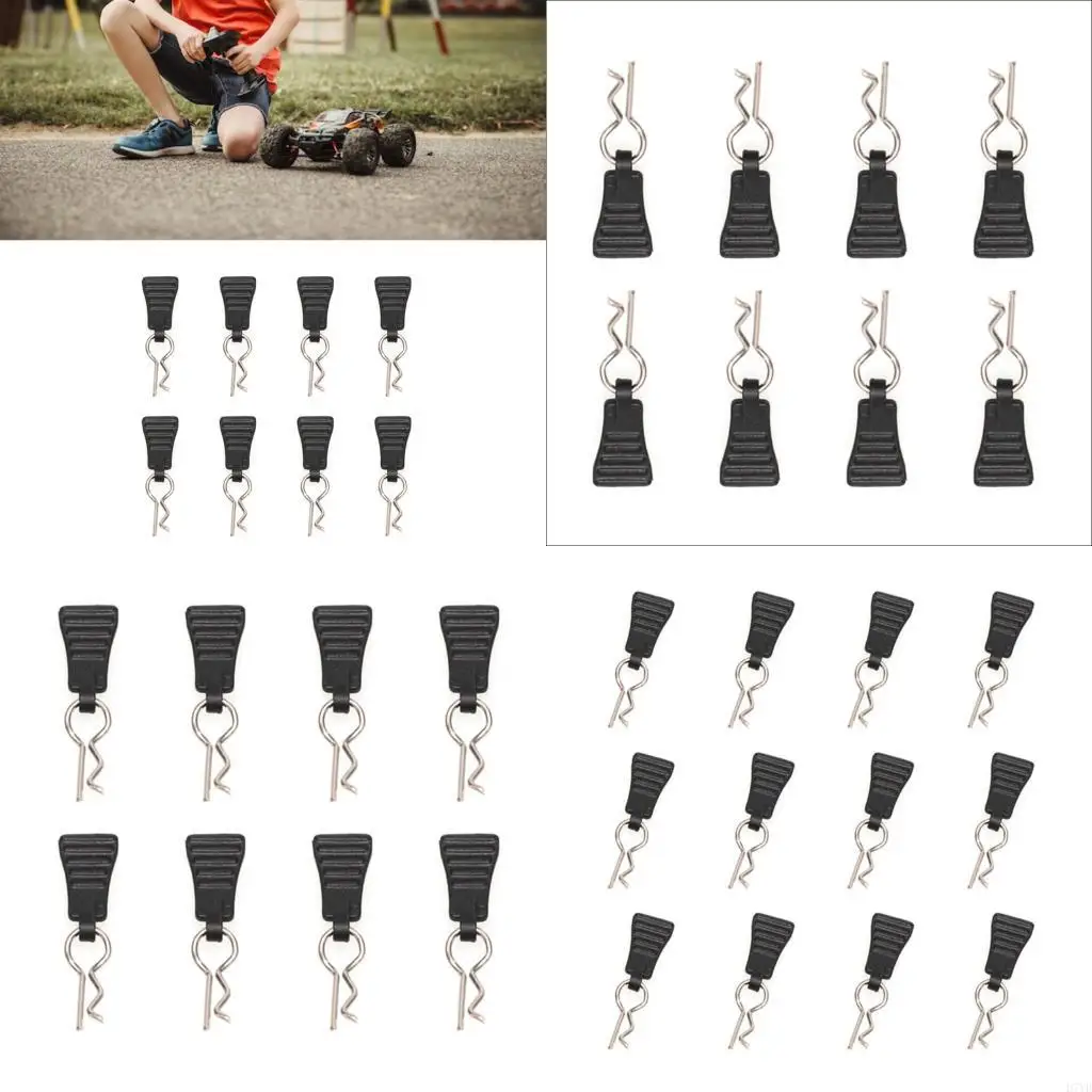 

D7YD High Strength R Type Fixing Pins for 1/12 Scale Remote Control Car Body Shell