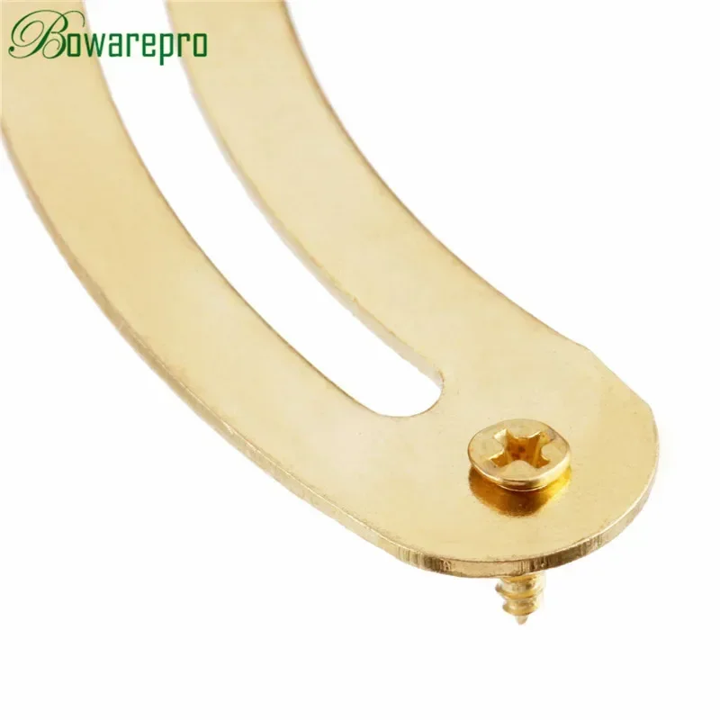 bowarepro Curved Wooden Wine Box Cases Large Recurved Hinge Drawer Decorative Hinges for Jewelry Boxes Furniture Fittings 4Pcs
