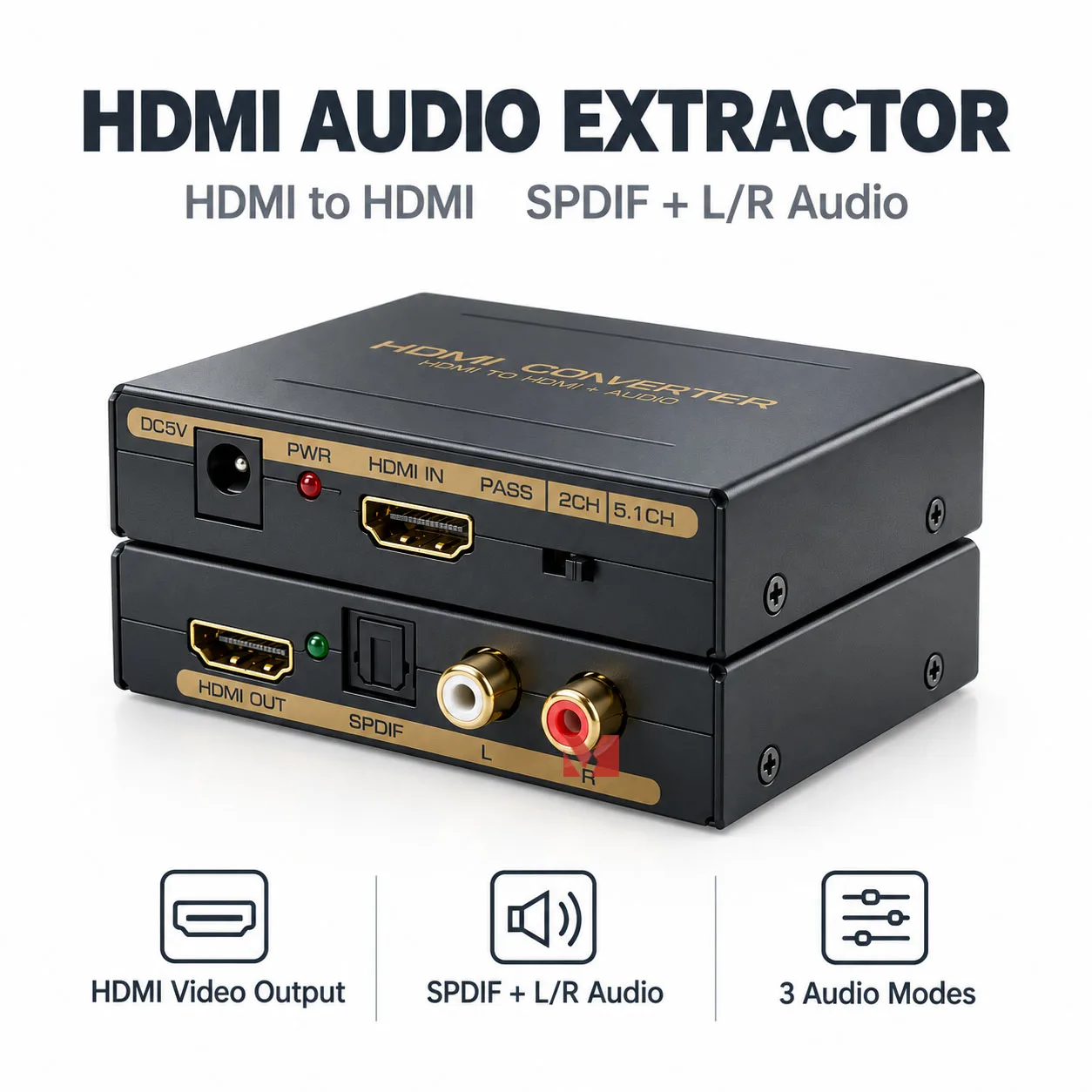 hdmi-audio-extractor-1080p-spdif-l-r-analog-audio-converter-hdmi-to-hdmi-audio-converter-20ch-51ch-mode-for-tv-ps4-dvd-player