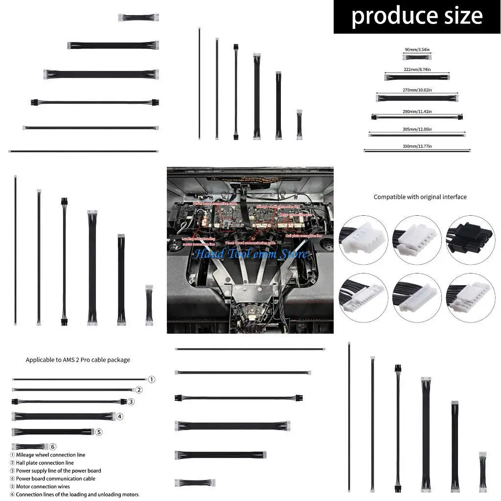 

H37F Motor Connection Power Cable Replacement For TZ 2 Industrial Printer