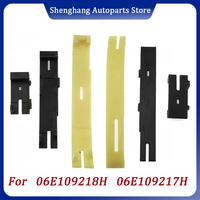 Timing Chain Tensioner Baffle Plate For Audi A4 A6 A8 RS4 2.4L 3.2L 4.2L For LH 06E109217H 06E109217AN RH 06E109218H 06E109218AQ