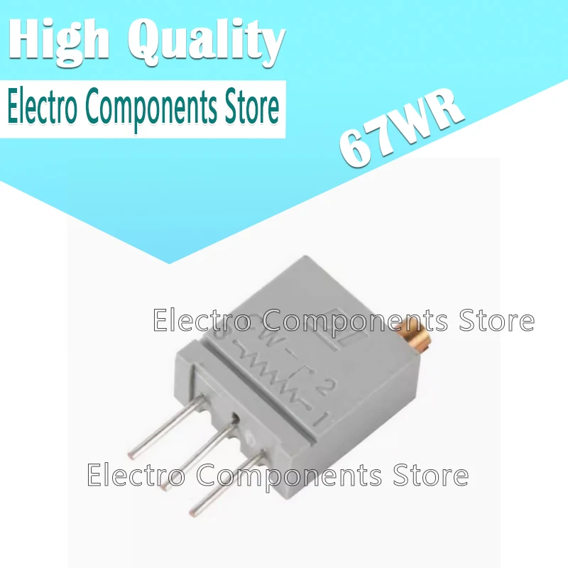 

1PCS BI 67WR 2K 5K 50K 500R 20K 100R 200R 10K 1K 200K 100K Precision Fine-tuning Resistor Multi Turn Potentiometer PK BOURNS