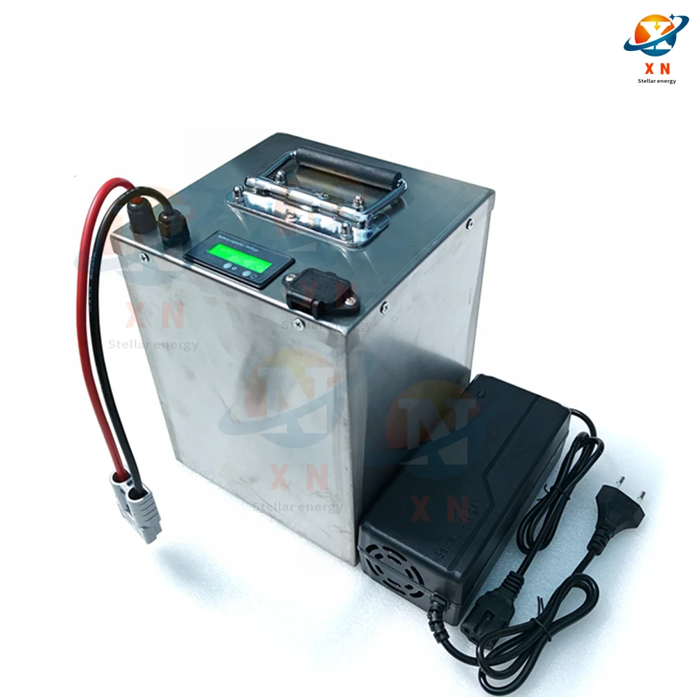 lithium 72v 30ah lifepo4 battery pack deep cycle with BMS 24S for 5000w 3000w bike scooter Tricycle motorcycle +5A charger