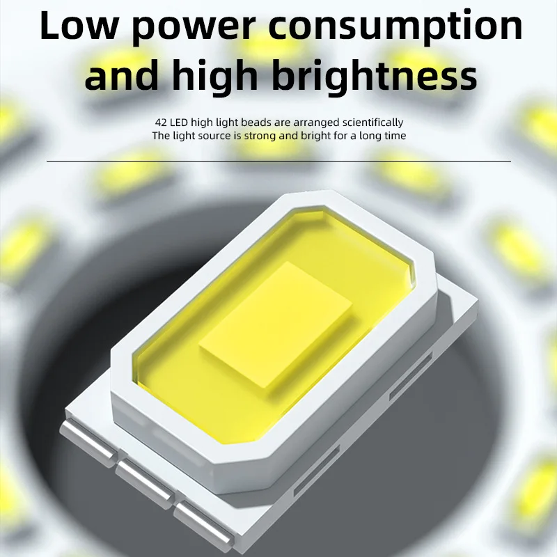 Solar Rechargeable Lights Outdoor Waterproof LED Night Camping Flood Light Stall 10 Modes Lighting Led Emergency Bulb  Lamp