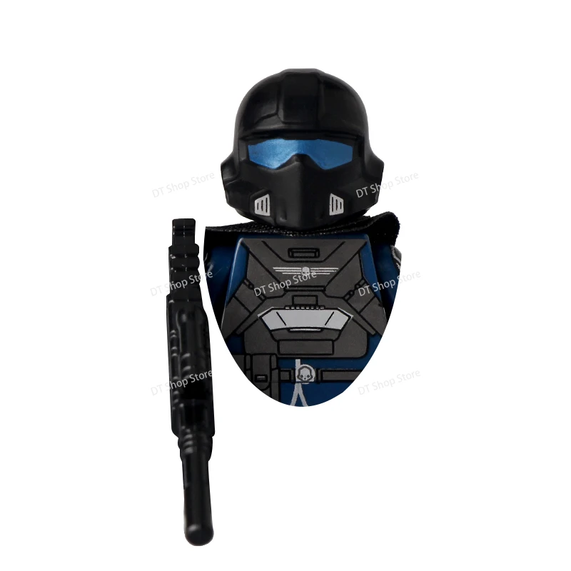 

C103 MOC Warriors Heavy Armor солдаты игровая серия мини-персонаж, совместимые с третьей вечеринкой, строительные блоки, игрушки, подарки