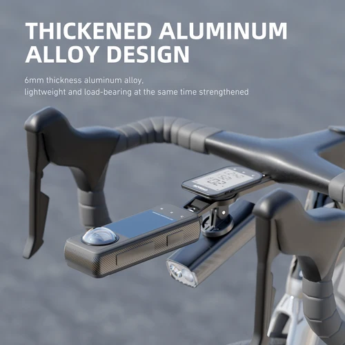 Imagen 2 del producto Soporte para computadora CYCLAMI BiKe, extensión de manillar multifuncional, soporte frontal para cámara para XOSS IGPSPORT