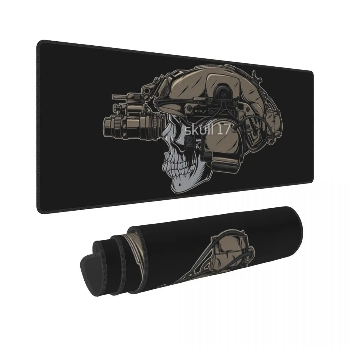 Soldier Skull Rubber Keyboard Pads