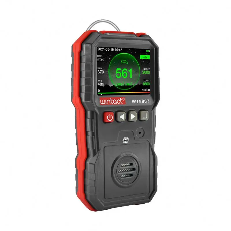 Portable NDIR Infrared Flue Gas Analyzer for CO CO2 O2 SO2 NO2 NO Gas Detector with cheap price