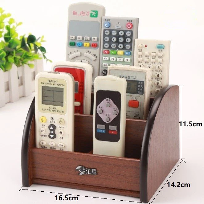 Desktop Afstandsbediening Board Opbergdoos Kantoor Woonkamer Koffie Tafelblad Tissue Opbergdoos Schommelende Afstandsbediening Doos ZG689