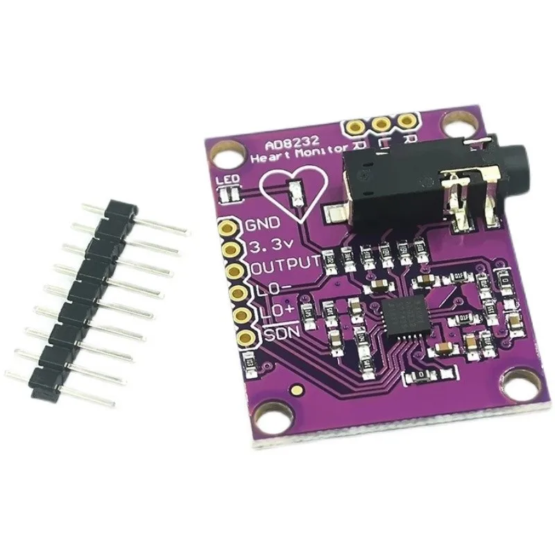 AD8232 ECG Physiological Measurement Pulse Heart ECG Monitoring Sensor Module