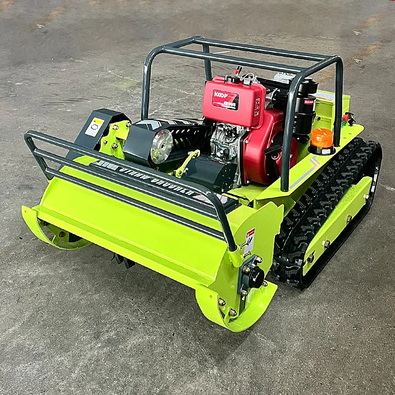 Customized New High-quality Lawn Mower Wireless Control Lawn Mower Robot Suitable for Various Terrains