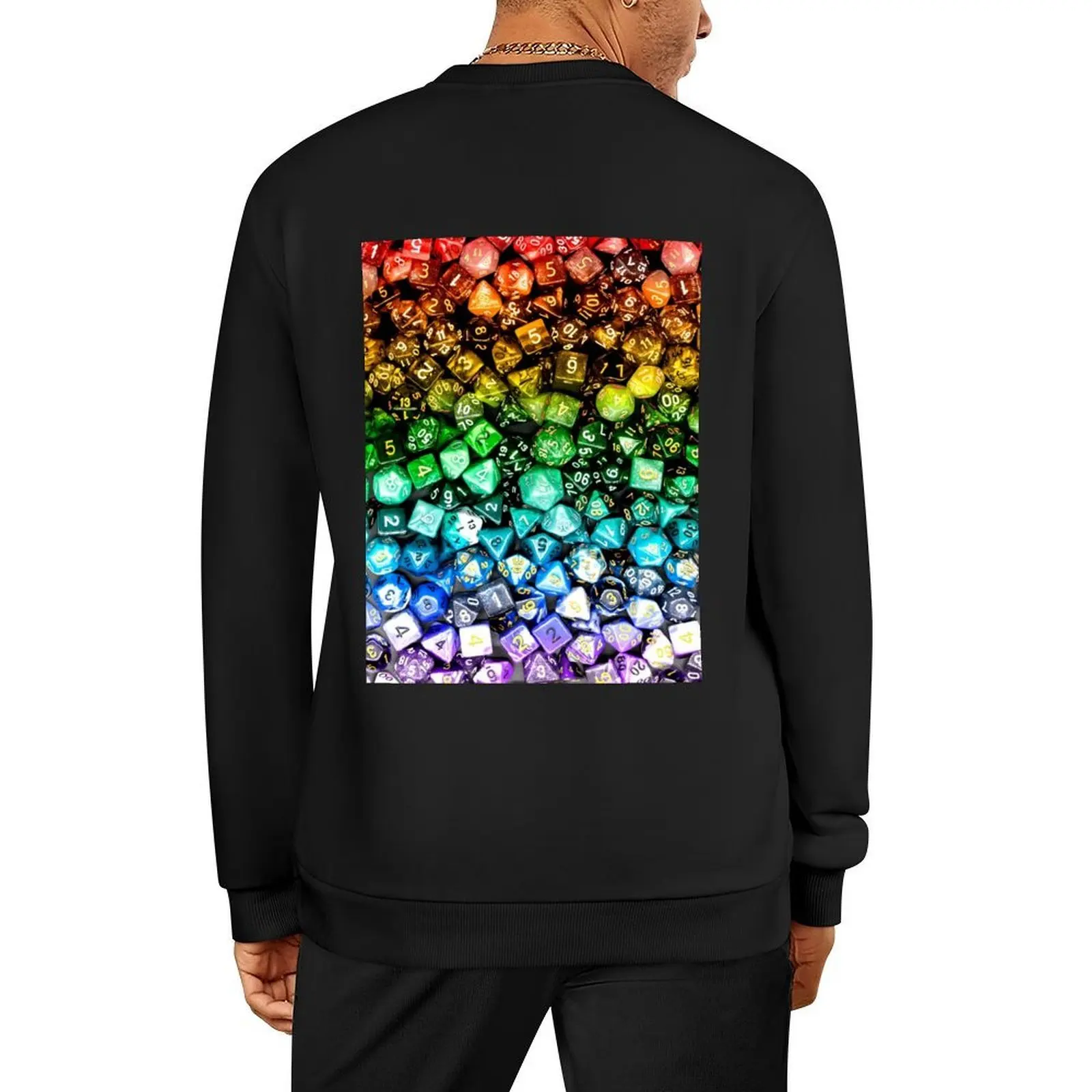 

Dice - Rainbow Pullover mens clothes men's clothes anime clothes men's autumn sweatshirts for men