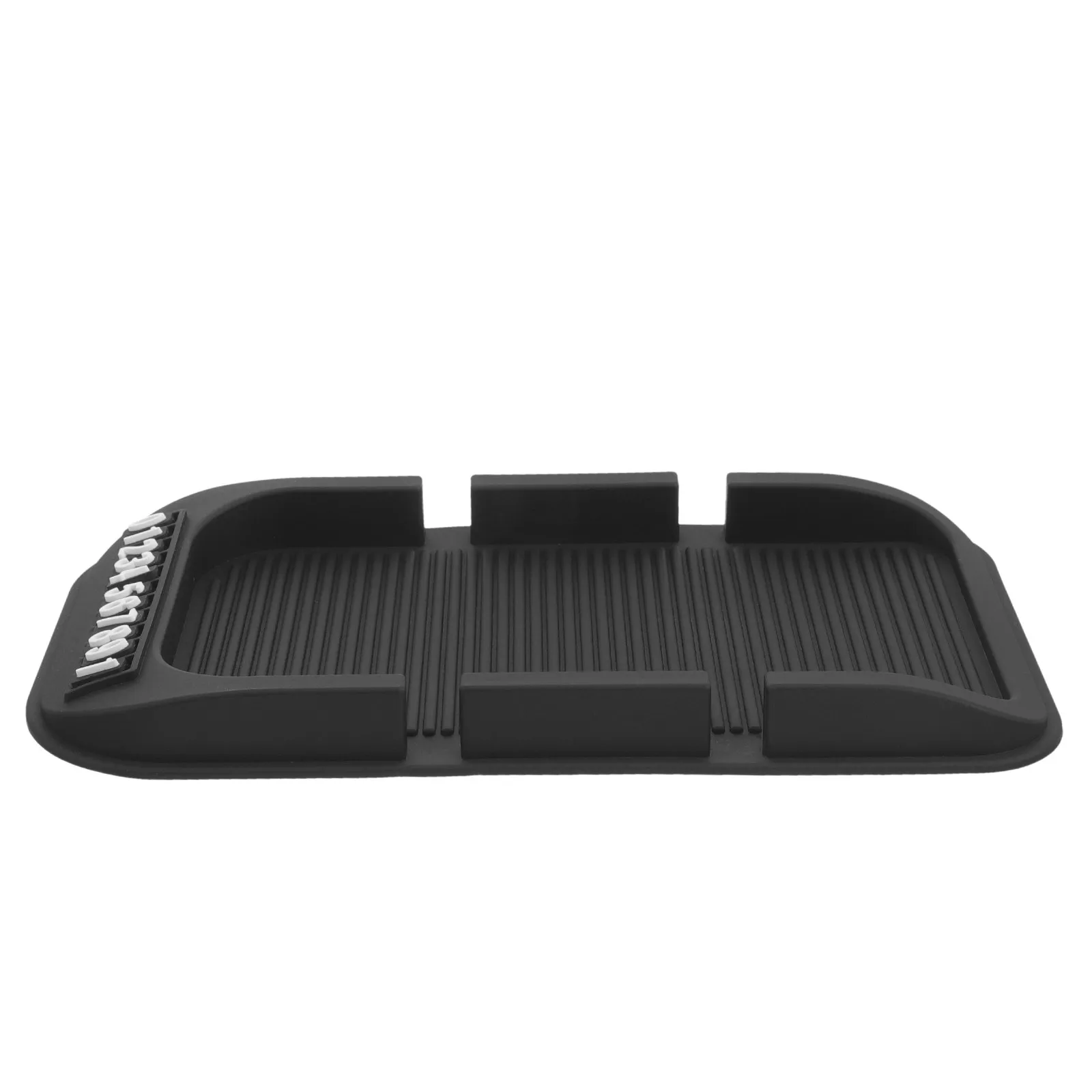 

Держатель для телефона на приборную панель автомобиля, нескользящий силиконовый кронштейн с двойным слотом для телефона, очков, ключей, автомобильный аксессуар для приборной панели