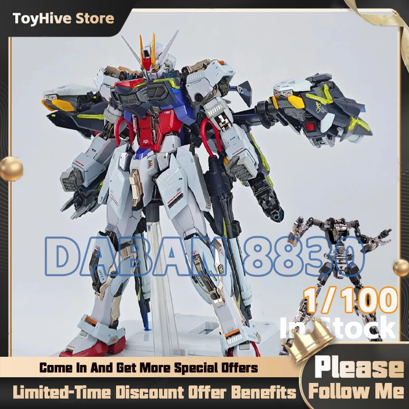 

В НАЛИЧИИ: Модель Daban 8830 1/100 в стиле MB Strike с рюкзаком Lightning, подставкой для демонстрации и водными декалями для коллекционеров.