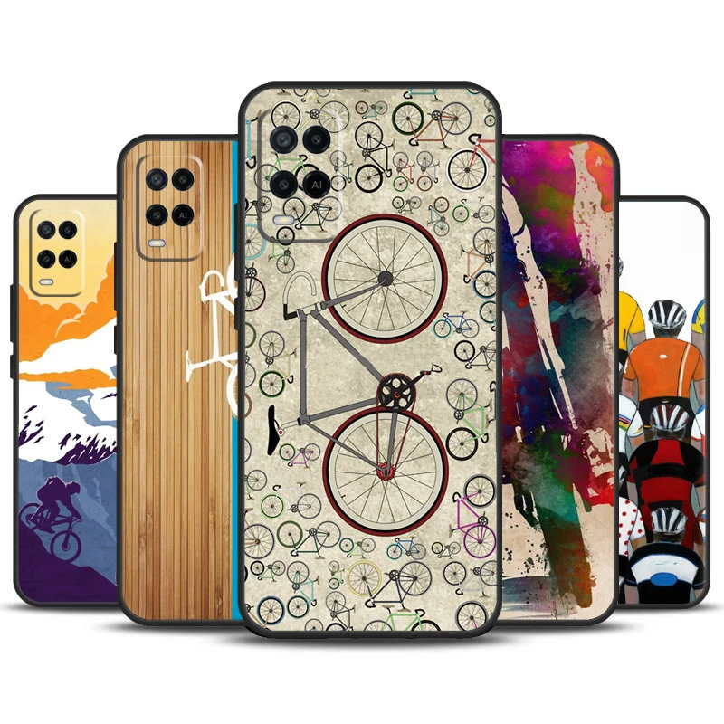 BIKE CYCLING Sport For OPPO A57 A77 A17 A16 A15 A54 A74 A94 A52 A72 A5 A9 A53 A91 A93 A76 A96 A58 A78 A98 Case