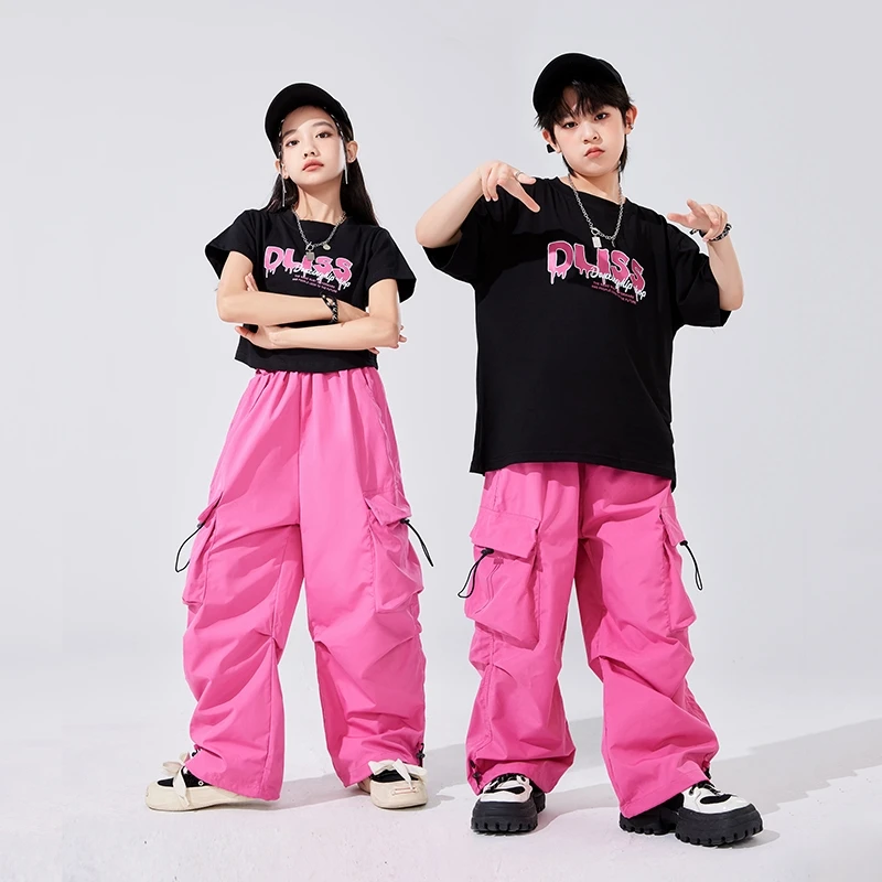Roupas de Performance para Crianças, Dança Jazz para Meninas, Hiphop para Meninos, Roupas de Rua Modernas e Estilosas para o ...