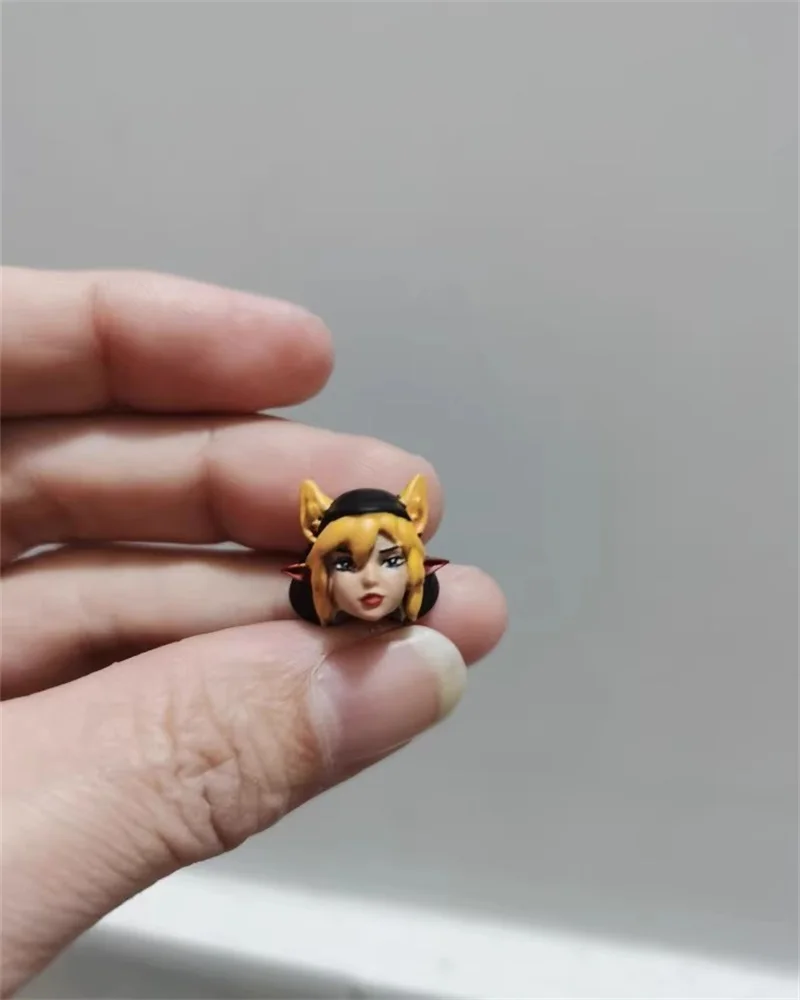 

Little 1/18 Scale Soldier Four Knight Female Head Carving Model Toy Accessories Fit 3.75'' Action Figures Body In Stock
