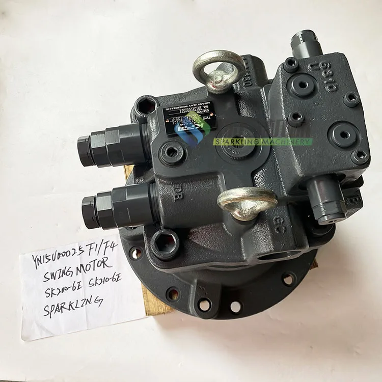 Excavator SK200-6E SK210-6E Swing motor for YN15V00025F1 YN15V00025F4