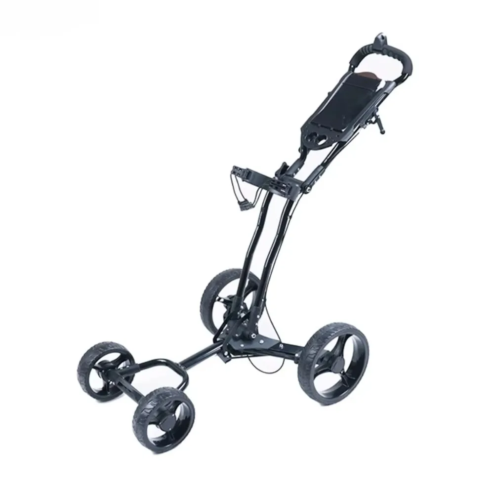 

Golf trolley four-wheel custom easy-folding golf cart with aluminum frame