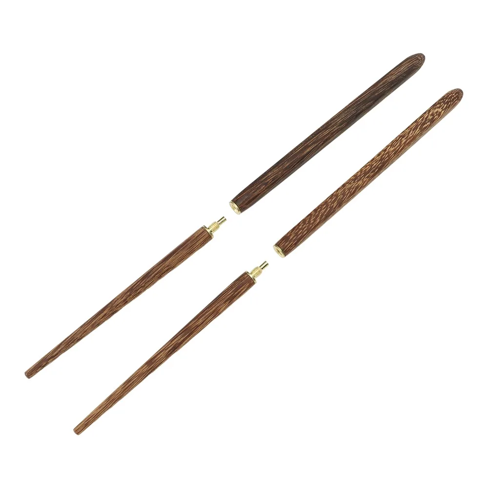 Solid Construction Foldable Wood Chopsticks With Storage Bag Portable Wooden Flatware Detachable Chopsticks Outdoor Camping