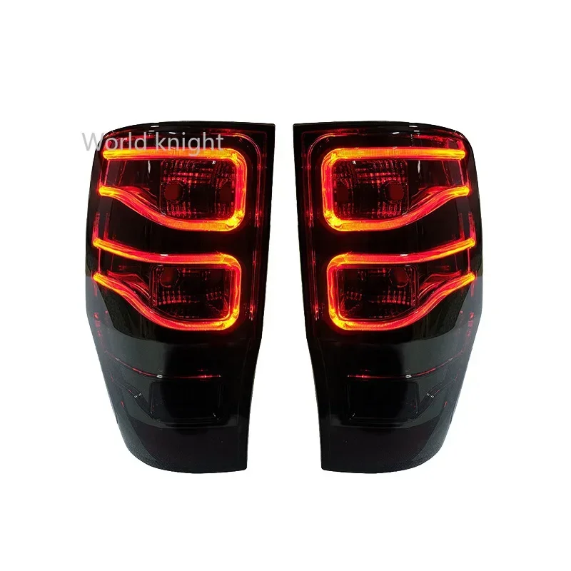 Tail Lamp For Car Ford Ranger  T6 T7 2012-2018  Thunder LED Tail Lights Fog Light Day Run Lights DRL Tuning Cars