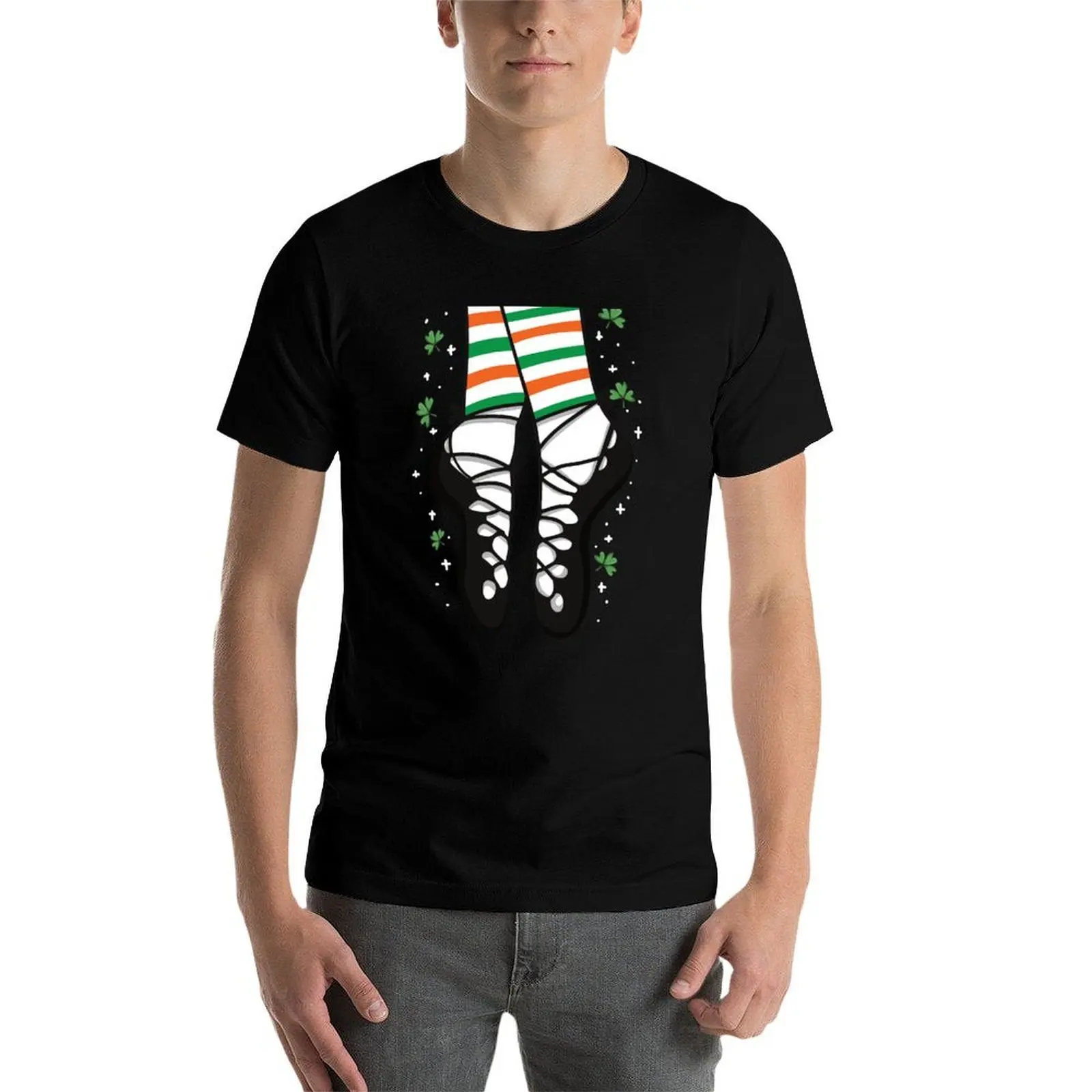 Cartoon Ghillies Irish Dance Gift T-Shirt Sporty Breathable Short Sleeve T-Shirt - view 4