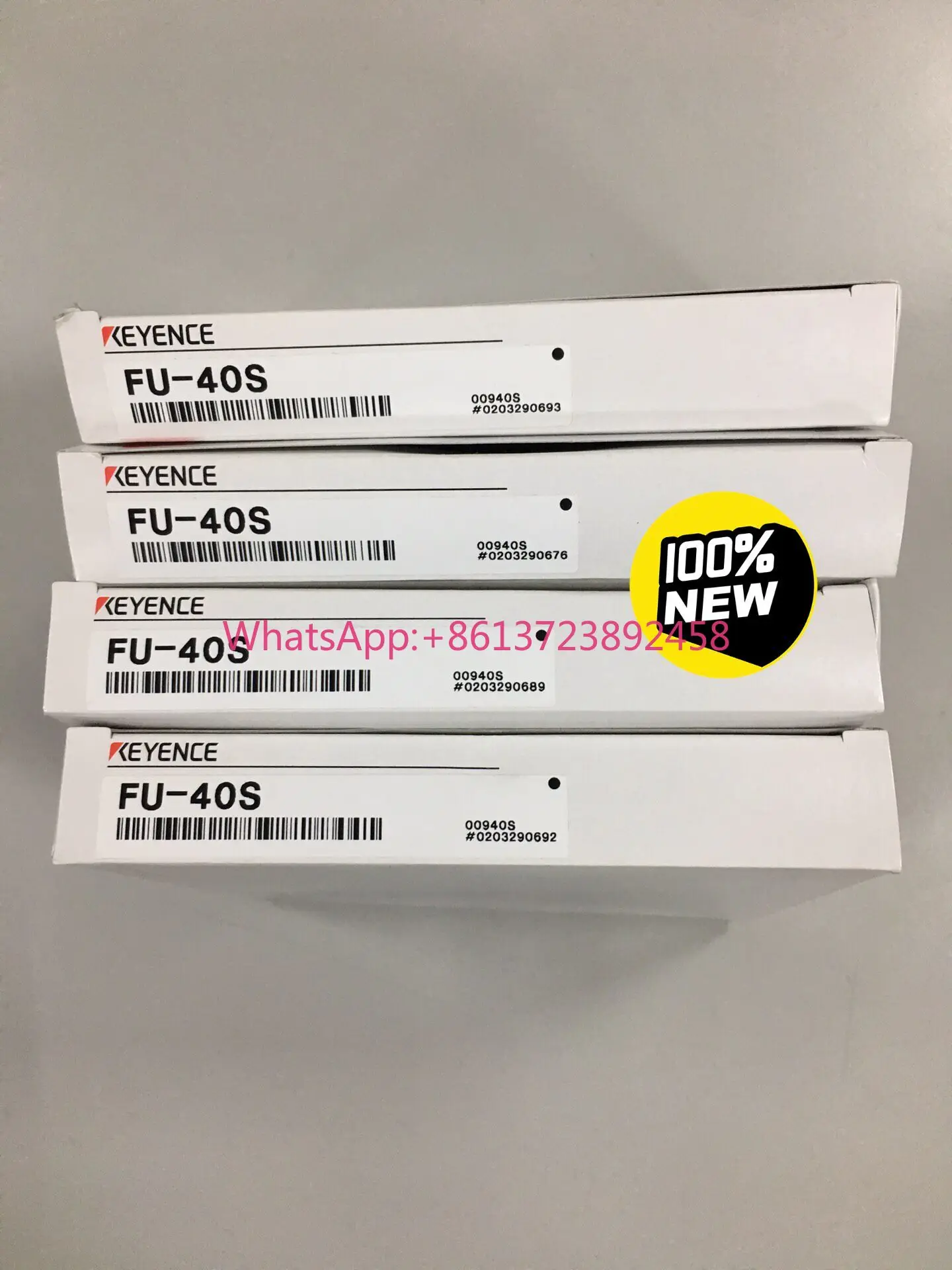 KEYENCE Fiber Optic Sensor FU-40S