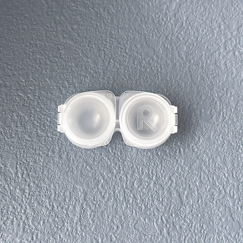 Mini Portable Contact Lens Case Clear Colored Contacts Storage Box 1Pcs - Detail 1